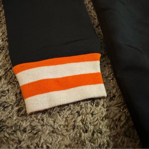 SF Giants PINK by Victoria's Secret Black Anorak Half-Zip Pullover Jacket - Picture 6 of 7